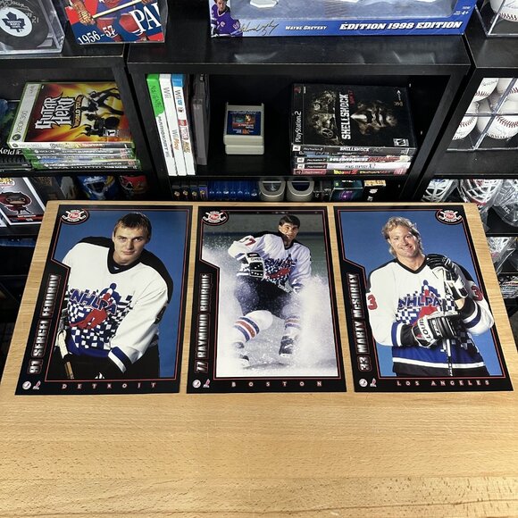 1994-95 Post Cereal NHL/NHLPA Collector Series Complete Set Oversize Cards - Picture 6 of 11